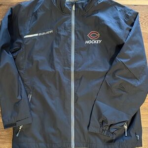 Bauer Black Windbreaker Jacket